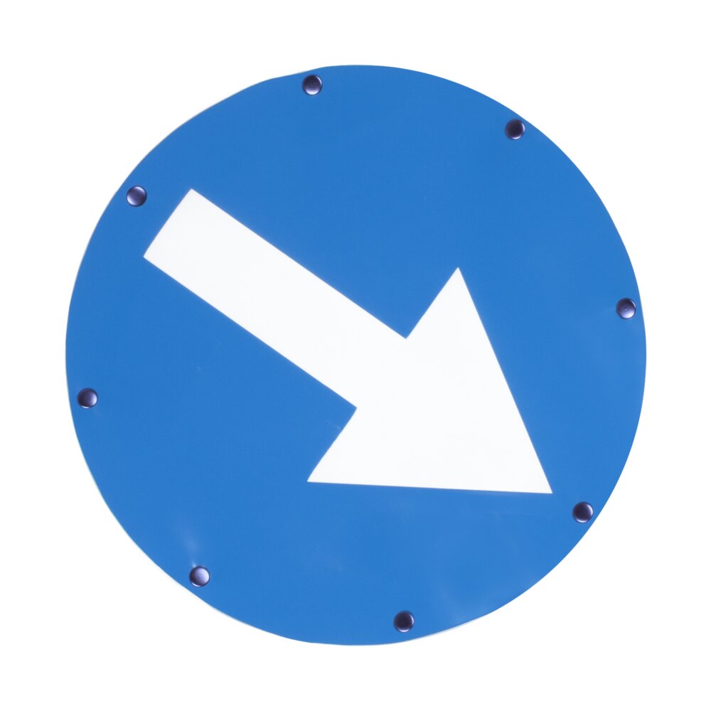 ZDR 041 - Znak drogowy rozstawny „Piramida”